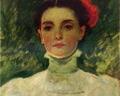 弗兰克 杜韦内克 : Portrait of Maggie Wilson